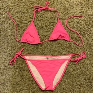 Hot Pink Bikini